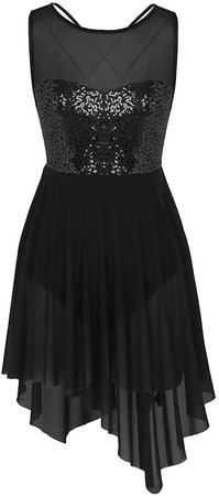 black glitter asymmetrical skirt - Google Search