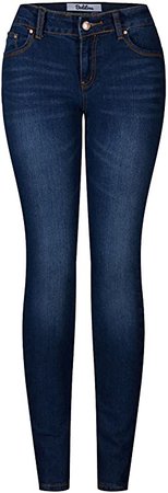 2LUV Women's 5 Pocket Ankle Stretch Skinny Jeans