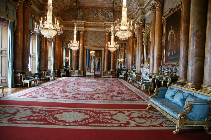 Buckingham Palace | The Blue Drawing Room. Before the Ballro… | Flickr