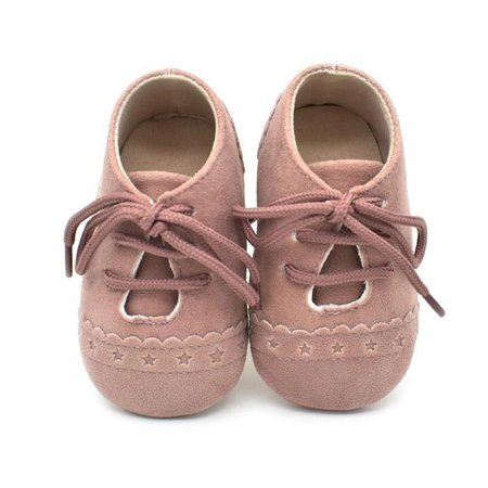 Baby Girl Lace Up Moccasin Shoes – The Trendy Toddlers