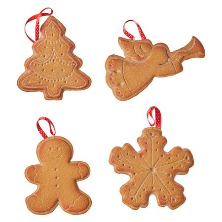 6.25" Gingerbread Cookie Ornaments | Christmas Decorations We Love – Seasons By Rosalba