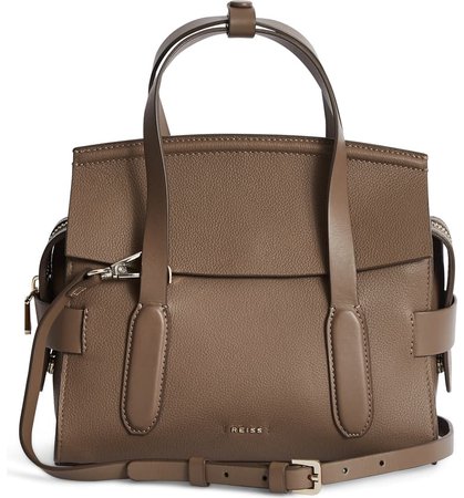 Reiss Sophie Leather Crossbody Bag | Nordstrom