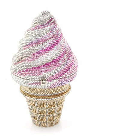 ice cream cone strawberry twist