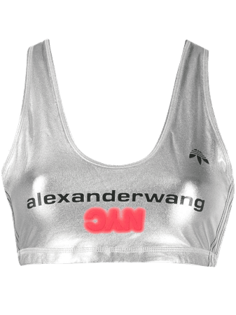 Alexander Wang metallic top