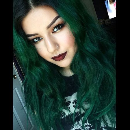 Forest Green Hair