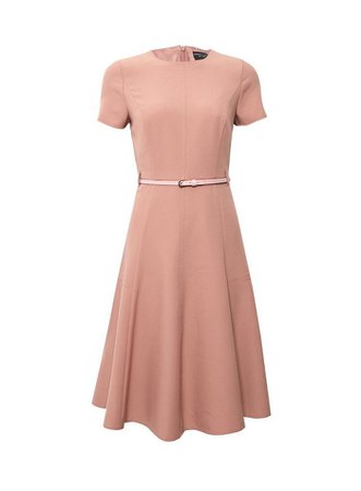 Pink Fit And Flare Dress | Dorothy Perkins