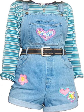 soft girl aesthetic outfit overalls
