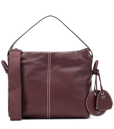 Minimal leather handbag