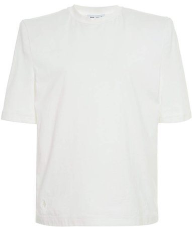 Crewneck Cotton T-Shirt Size: 36