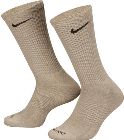 Cream Nike Socks (Google Search)