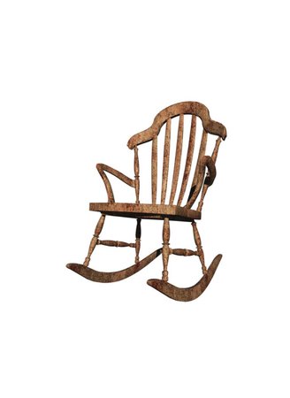 brown rocking chair filler png