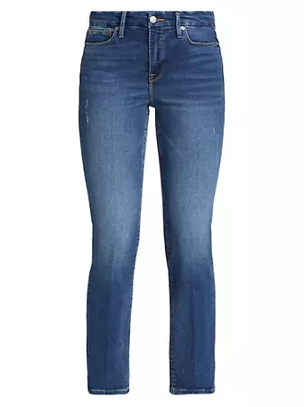 Shop Good American Good Straight-Leg Jeans | Saks Fifth Avenue