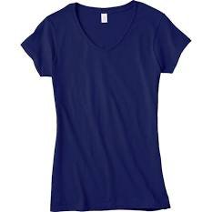 navy blue v neck t shirt womens - Google Search
