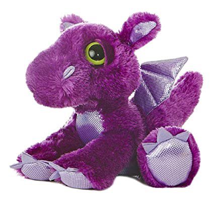 Aurora Flame Purple Dragon Dreamy Eyes Plush Stuffed Animal 10": Aurora World Inc: Amazon.ca: Toys & Games