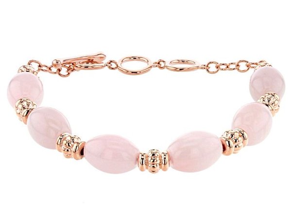 Timna Jewelry Collection Rose Quartz Bracelet