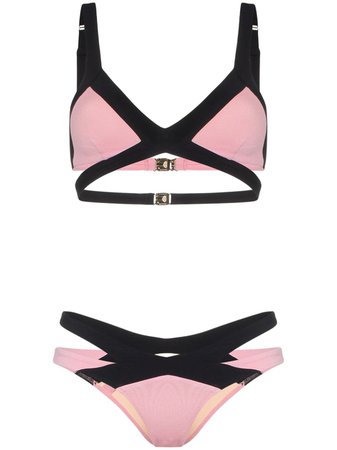 Agent Provocateur Mazzy triangle cutout bikini $234 - Shop SS19 Online - Fast Delivery, Price