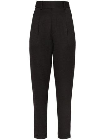 Saint Laurent high-waisted Tailored Trousers - Farfetch