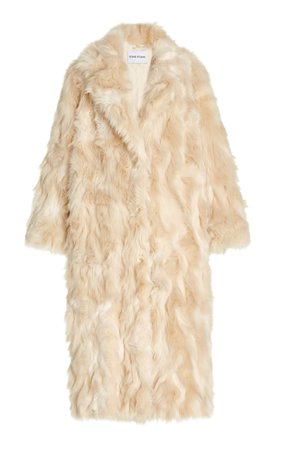Paisleigh Long Faux Fur Coat By Stand Studio | Moda Operandi