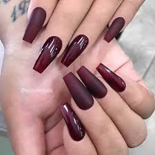 wine red nails - Google Search