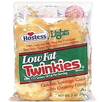 Hostess Low Fat Twinkies Allergy and Ingredient Information