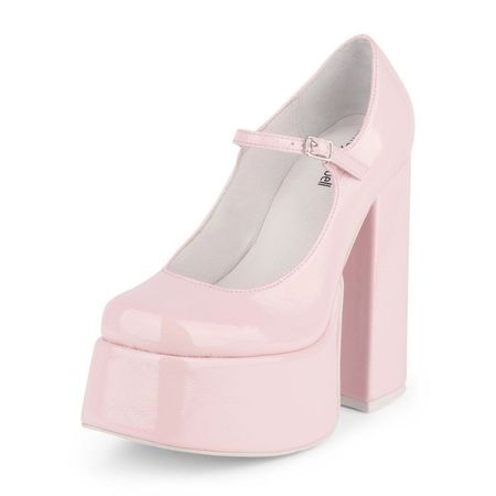 pink heels maryjane