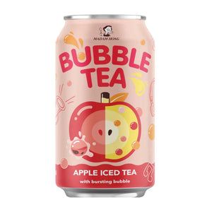 bubble tea apple iced tea 🍵