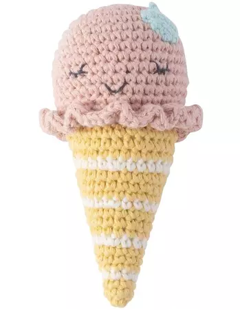 Weegoamigo Crochet Rattle Isla Ice Cream | MYER