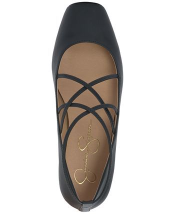 Jessica Simpson Women's Fantine Strappy Ballet Flats & Reviews - Flats & Loafers - Shoes - Macy's