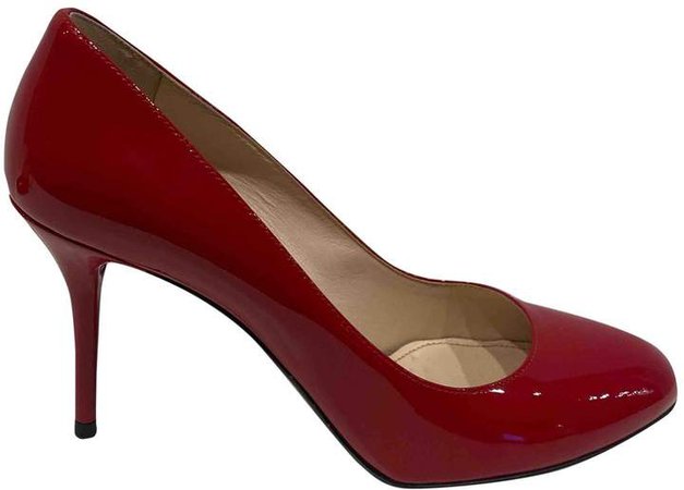Red Patent leather Heels