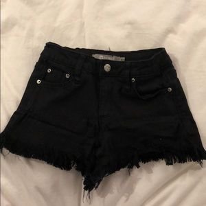 Tractr Bottoms | Girls Size Tractr Black Tractr Jean Shorts | Poshmark