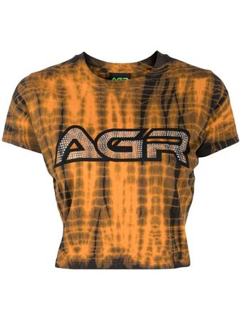 AGR tie-dye crop top
