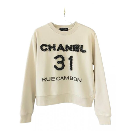 CHANEL Pre-owned Jumper In White