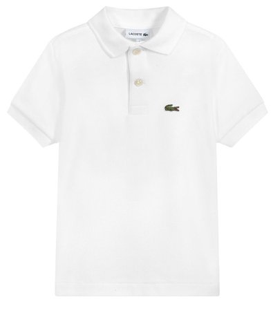 Lacoste White Polo Shirt