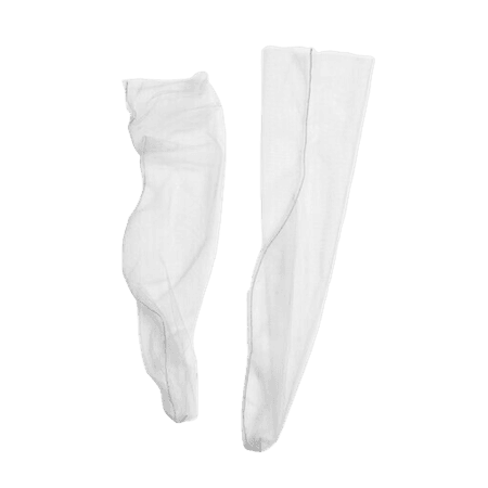 Sheer White Socks