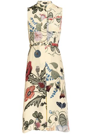 Sleeveless Floral Print Dress | Gucci | BySymphony
