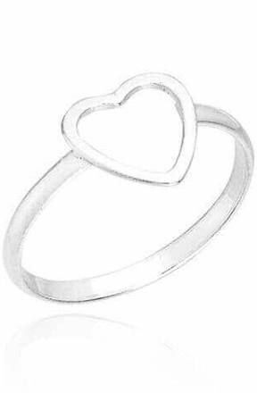 anel de prata coração vazado - Pesquisa Google