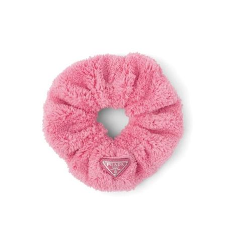 prada pink scrunchie acc