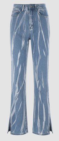 Tie Dye Bleached Jeans | Cider