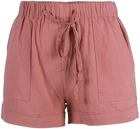 Acelitt Women Juniors Summer Camo Shorts Comfy Casual Fashion 2021 Drawstring Elastic Waist Beach Shorts for Women Small at Amazon Women’s Clothing store