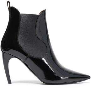 Patent-leather Ankle Boots