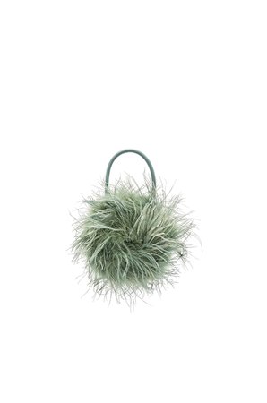 Zadie Feather Circle Tote