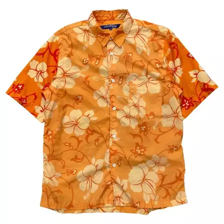 Junya Watanabe MAN Hawaiian Shirt, Spring Summer 2004 For Sale at 1stDibs | junya watanabe man 2004, junya watanabe numbers shirt, man in hawaiian shirt