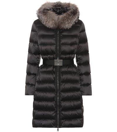 Tinuviel down coat with fur