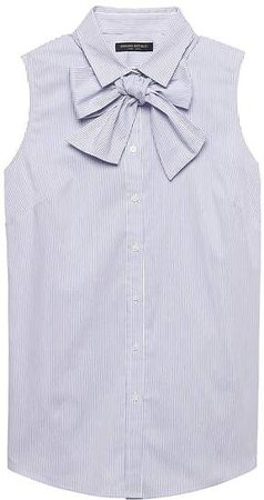 Riley Tailored-Fit Sleeveless Shirt with Removable Tie