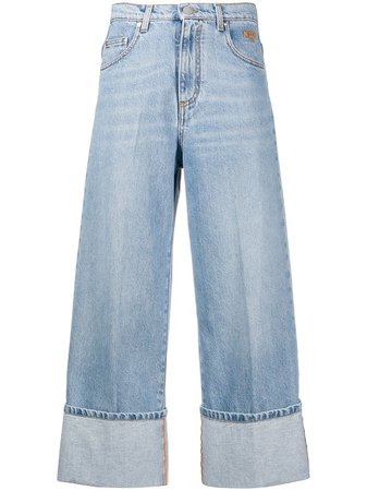 MSGM high-rise Cropped Jeans - Farfetch
