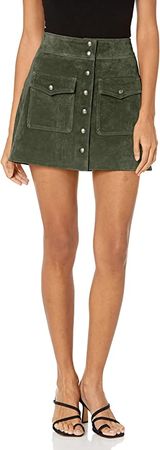 [BLANKNYC] Womens Flap Patch Pocket Mini Skirt at Amazon Women’s Clothing store