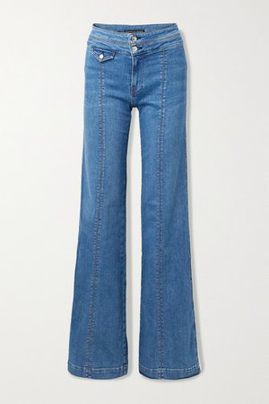 Veronica Beard | Ember high-rise wide-leg jeans | NET-A-PORTER.COM