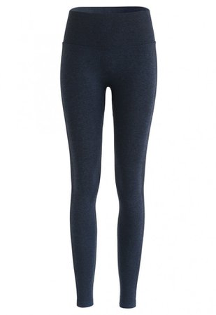 Butt Lift High-Rise Fitted Yoga Leggings in Navy - NEW ARRIVALS - Retro, Indie and Unique Fashion