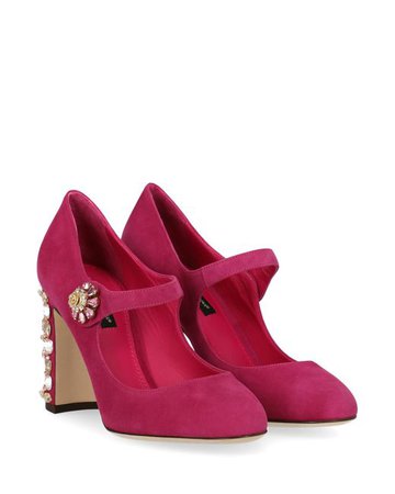 Dolce & Gabbana Suede Pumps in Pink