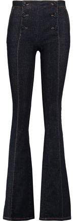 Mid-rise Flared Jeans